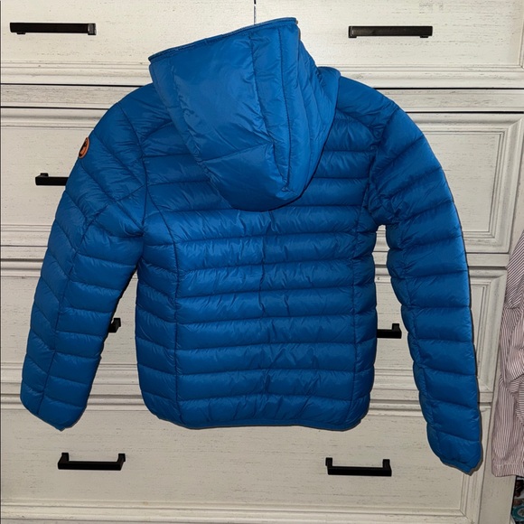 SAVE THE DUCK Youth ‘Age 10’ Vibrant Blue Jacket NWT! - Picture 2 of 10
